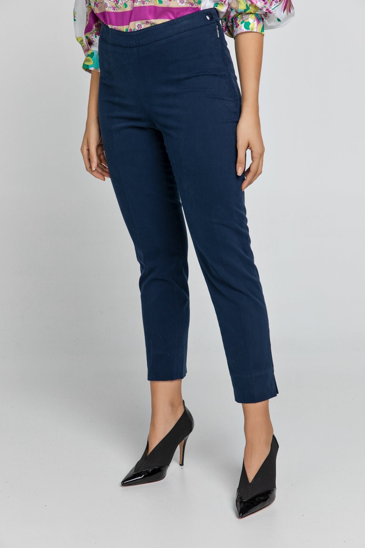 RM Slim Fit Blue Pants Conquista Fashion